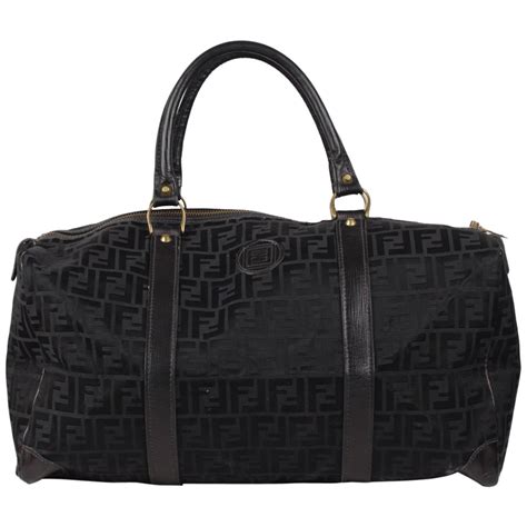 black fendi duffle bag|fendi weekend baggot.